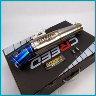 ◿ ◄ ✆ (100% Original Creed Exhaust) Universal 51mm Motorcycle Exhaust Pipe Canister / Creed Exhaust