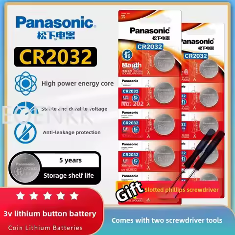 1-50pcs 100% original Button Cell cr2032 battery 3v Specialized car remote control battery cr 2032 3