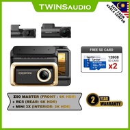 DDPAI Z90 Master/ Z90 Dual/3CH Front 4K & Rear 4K HDR Sony Starvis 2 Series DashCam with 4G Connect