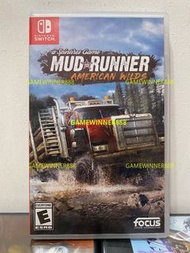 《今日快閃價》（中古二手）Switch NS遊戲 Spintires Mud Runner 卡車模擬 模擬貨車 旋轉輪胎 泥濘奔馳 Spintires MudRunner [American Wilds Edition] 美版英文版