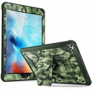 迷彩綠: 2018 2017 iPad 9.7用※台北快貨※Supcase Beetle PRO保護殼**內建螢幕保護膜