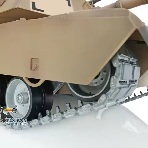 US Stock Outdoor Toys 1/16 Scale Heng Long TK7.0 Customize 3918 M1A2 Abrams RC Tank 360° Turret Barr