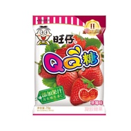 WZ QQ Gummy Strawberry 20g 旺仔 QQ 糖草莓味 20g