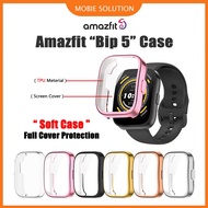 For Amazfit Bip5 /Amazfit Bip6 Full Coverage TPU Protective PC Cover , Amazfit Screen Protector case