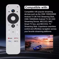 Voice Remote Control for Google TV Box, Bluetooth Controller for MECOOL KM2/ONN TV Stick  Alat Jauh 