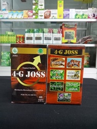 New Top Kapsul herbal 4-G Joss memelihara stamina pria