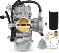 Replace PD42J 1UY-14451-00-00 Carburetor with Air/Oil Filter & Spark plug Compatible with Yamaha Gri