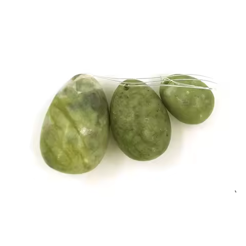 Natural Jade Egg Kegel Women Pelvic Floor Muscle Kegel Exercise Yoni Egg Massage ball Tightening Vag