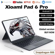 Global Original Pad 6 Pro Tablet Android 2023 Snapdragon 888 Octa Core Android 13 12GB 512GB 10.1 In
