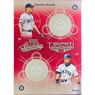 Suzuki ICHIRO Teka 2002 ABSOLUTE TQ-18 TEAM QUADS MLB Sailors Langshen