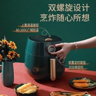 日本畅销 - 氣炸鍋家用電烤鍋大容量多功能電炸鍋全自動一體機4L 烤箱 氣炸鍋