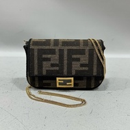fendi 7AR844 nano baguette 老花迷你法棍包 小廢包