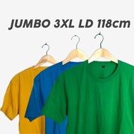 Plain T-SHIRTS FOR MEN AND WOMEN COTTON COMBED 30S JUMBO 3XL