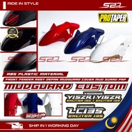 Mudguard Custom PROTAPER PNP Y15 Y15ZR Magat Depan Mudguard Front Plug & Play ABS Plastic Material