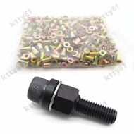 Rivet Nut Household Car License Plate Iron Manual Rivet Nut Flat Manual Rivet Nut License Plate Nut 