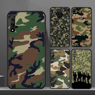 Huawei P10 Lite P20 Pro P20 Lite P30 Pro P30 Lite camouflage Soft Phone Silicone Protection Case