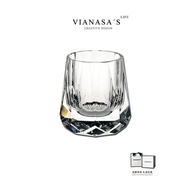 VIANASA'S Zeus Stone K9 Crystal Glass Whiskey Glass Household Wine Glass Creative Unique Bar Xiyue L