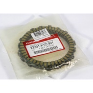 FUTURE DASH 125 WAVE125I CLUTCH PLATE SET ORIGINAL 22201-KYZ-901 4 PCS