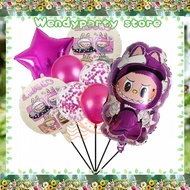 Monster Labubu Theme Foil Balloon Set for Birthday Party Decorations The Monster Labubu Baby Shower