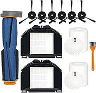 12 PCS Replacement Parts for Shark RV2310AE Matrix Robot Vacuum Cleaner Accessories Kit, 1 Main Brus