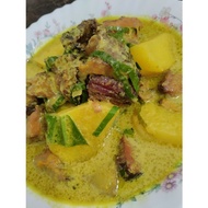 salai daging dan ikan keli