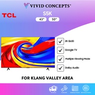 (Klang Valley Area) Malaysia TCL S5K QLED TV 43" | 50"