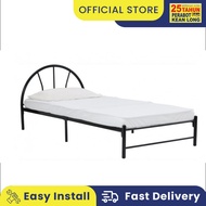 KLSB Metal Solid Bed Frame / Single Bed / Katil Bujang besi / Bingkai Katil / metal Single Bed / Bed