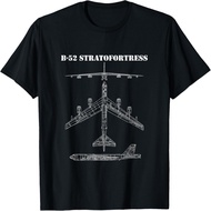 B-52 Stratofortress Aeroplane Bomber B52 T-Shirt