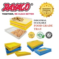 RAYACO# FOOD GRADE#BPA FREE# Plastic Cake Tray / Bread Tray / Bakery Tray / Food Tray / Yellow Tray 