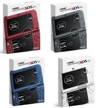 [便宜遊戲館] 缺貨中全新贈充電線保護貼 NEW 3DS LL 大螢幕日規機 四色可選 黑色 白色 紅色 藍色