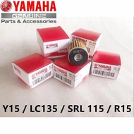 YAMAHA Original Oil Filter - SRL115, FZ150, LC135, Y15ZR, Y16ZR, R15,  R15M, MT15, XMAX