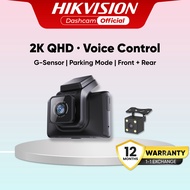 HIKVISION K5 2K QHD Dashcam Dual Channel Voice Recognition Night Vision HDR & 24H Parking Monitoring