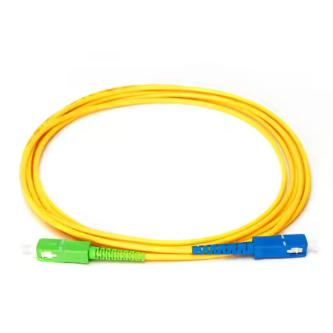 10 Pcs/lot SC APC to SC UPC SC Patch Cord Simplex 2.0mm 3.0mm Single Mode Fiber Patch Cable jumper 0