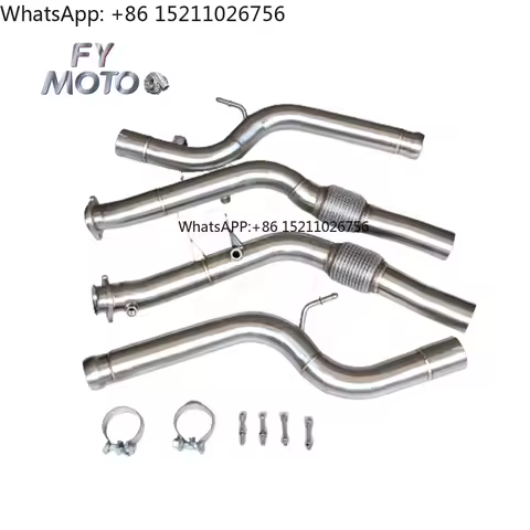 Exhaust Downpipe for Mercedes Benz AMG S63 S600 S500 S400 W222 5.5T M157 2014+ Coupe C217