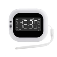 rc_dragons.my Vibration Alarm Clock with Dual Alarms  Digital White Noise Machine 10 Soothing Sounds