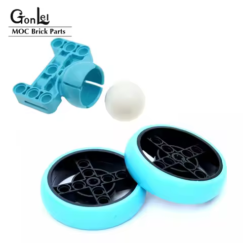 Technical Beam 3x5 with Ball And Castor Joint Ball 19mm SPIKE Essential 45678 45345 Educational Buil