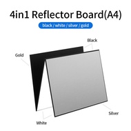 Selens 4 in 1 Photography Cardboard Reflector Foldable Standing Shooting Still Life Supplement Cardb