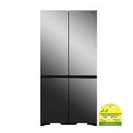(Bulky) Hitachi R-WB780VMS3X-MIR (Mirror) Luxury French Bottom Freezer Refrigerator (645L)