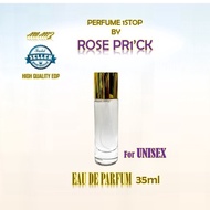 PERFUME ROSE PR1CK (UNISEX) T. FO'D 35ML (HIGH QUALITY EDP) MINYAK WANGI EAU DE PARFUM