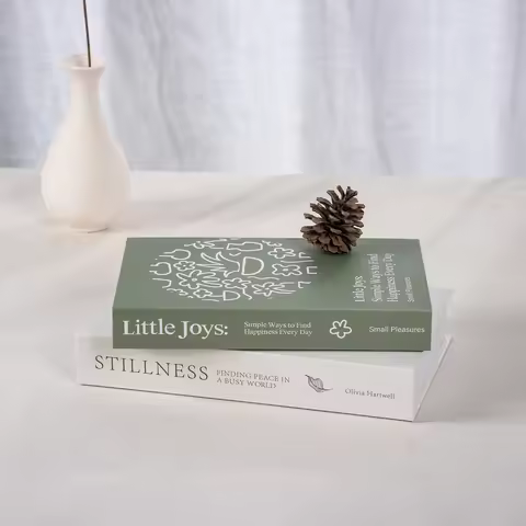 2Pcs Openable Fashion Fake Books Living Room Decoration Designer Books Coffee Table Ornaments Club H