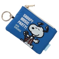 日本直送🇯🇵Peanuts Snoopy史努比刺繡music party 伸縮捲軸證件套卡套