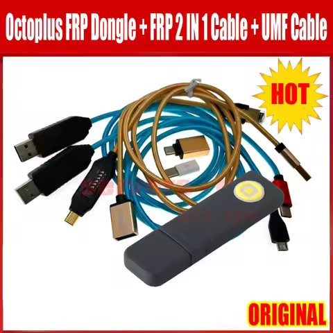 2025 New sales ORIGINAL Octopus FRP tool/Octoplus FRP dongle With Octoplus FRP USB UART 2 IN 1 and A