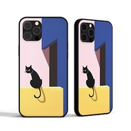 | HOA 原創設計手機殼 | 黑貓BLACK CAT系列 | 粉紅 PINK |