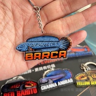 [Pendant] Thunder Dragon Fish Keychain Thunder Dragon Pattern Fish Tank Sticker Fish Tank Decorative