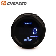 CNSPEED 2"; 52mm Exhaust Gas Temperature Gauge Digital Exhaust Gas Temp Gauge Blue Led EGT EXT Gauge