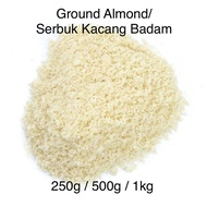 Imported Ground Almond/Serbuk Kacang Badam/Almond Powder/250g/500g/1kg