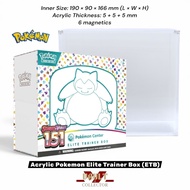 Acrylic Pokemon Box (Pokemon Elite Trainer-ETB)