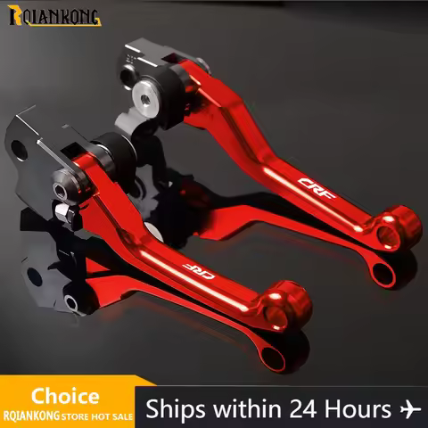 Motorcycle Dirt Bike Pivot Brake Clutch Levers For Honda CRF 250 150 450 300 CRF125F CRF250F CRF150 