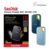 SanDisk Extreme E61 1050MB/s / SanDisk Extreme Pro E81 2000MB/s Portale SSD V2 4TB, Updated Firmware