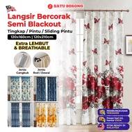 Langsir Tingkap Murah Curtain Langsir Slidinr Door Langsir Bilik Tidur Pintu Bilik Dapur Rumah Windo